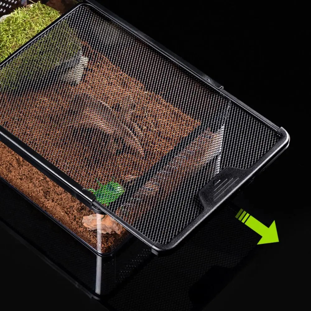 Reptile Breeding Box Acrylic Spider Lizard Amphibian Terrarium Leak-Proof Pet Habitat Animal Accessories