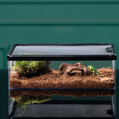 Reptile Breeding Box Acrylic Spider Lizard Amphibian Terrarium Leak-Proof Pet Habitat Animal Accessories