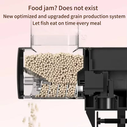 Aquarium Automatic Fish Feeder Fish Tank Feeder Intelligent Automatic Feeder Digital Timing Control Fish Aquarium Feeding