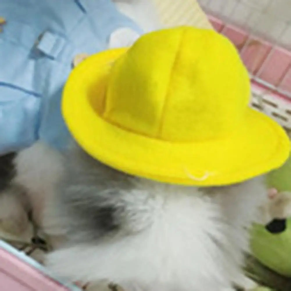 Small Animals Hats Rabbit Guinea Pig Hamster Hat Decorative Rabbit Cap Pet Festive Funny Hat Cap Head Accessories Pet Supplies