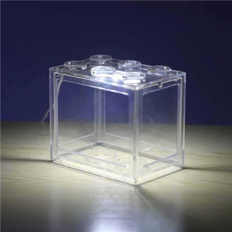 Betta Fish Fighting Cylinder Rumble Fish Cylinder Mini Aquarium Building Block Fish Tank