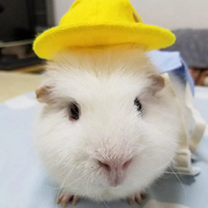 Small Animals Hats Rabbit Guinea Pig Hamster Hat Decorative Rabbit Cap Pet Festive Funny Hat Cap Head Accessories Pet Supplies