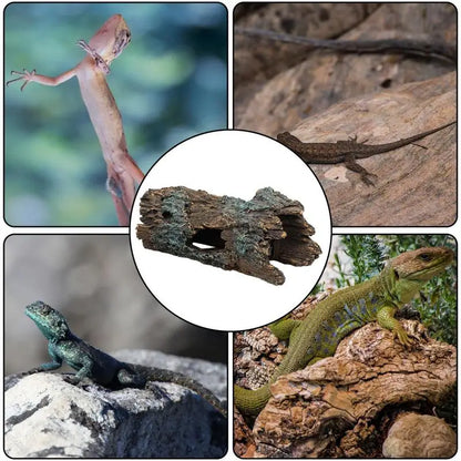 Reptile Hide Large Caves Reptile Hideouts Cave Habitat Shelter Decor for Snakes Turtle Lizards Fish Amphibians Reptile House