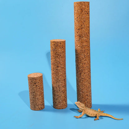 Cork Lizard Climbing Pole Cork Stick Pet Climbing Stick Pet Sports Climbing Stick Natural Cork Eco-Friendly Climbing Pole